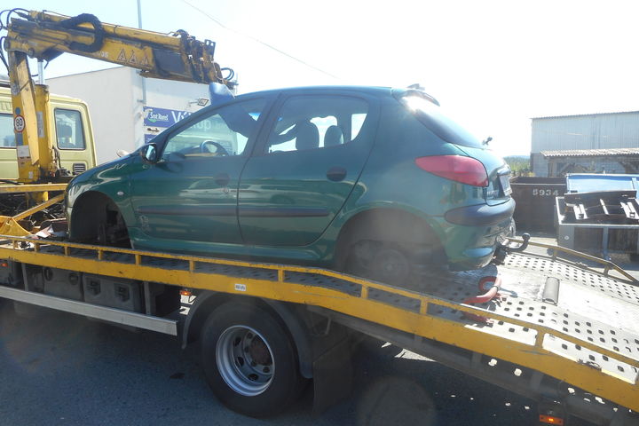 PEUGEOT 206, 55 KW, 1.4 BENZIN