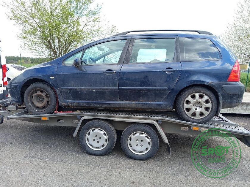 PEUGEOT 307, R. 2008, 80 KW, 1.6