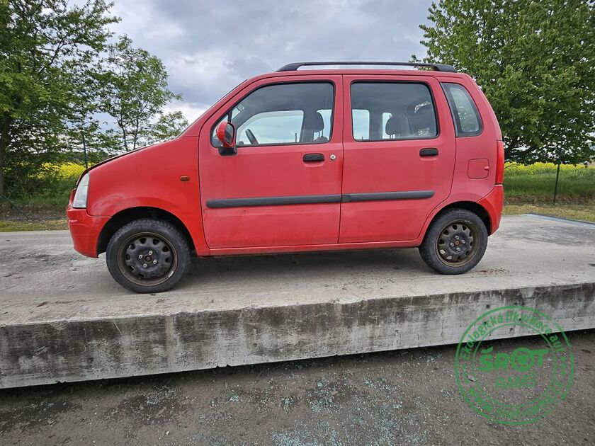 OPEL AGILA, R. 2001, 55 KW, 1.2
