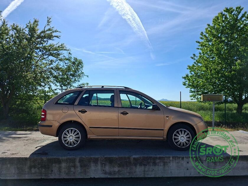 ŠKODA FABIA COMBI, R. 2001, 50 KW, 1.4, TYP: AQW
