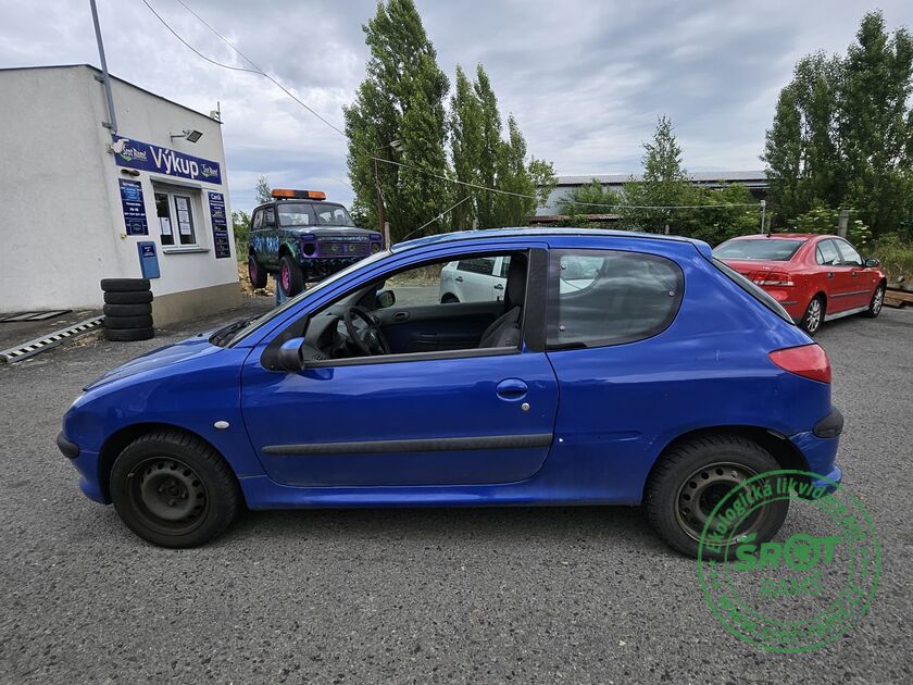 PEUGEOT 206, 44 KW, 1.1, TYP: HFX
