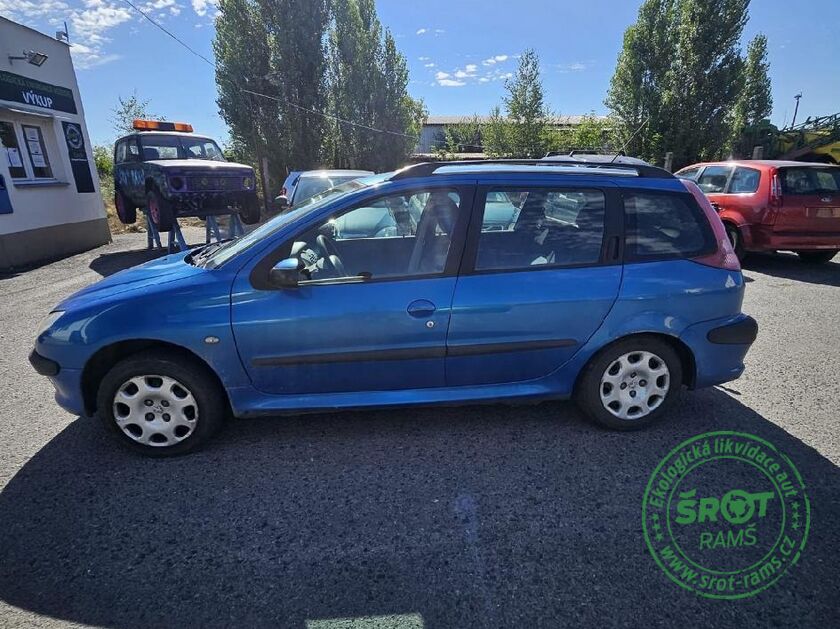 PEUGEOT 206, R. 2005, 55 KW, 1.4, TYP: KFW