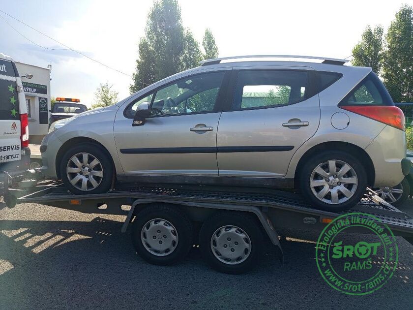 PEUGEOT 207, R. 2008, 70 KW, 1.4, TYP: 8FS
