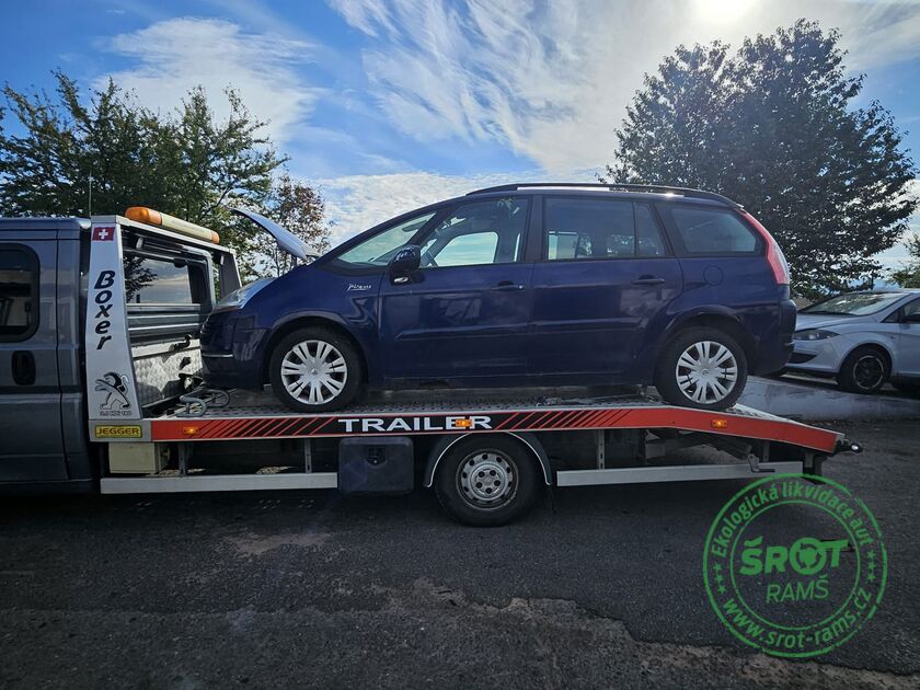 CITROEN C4 PICASSO, R. 2007, 80 KW, 1.6, TYP: 9HZ
